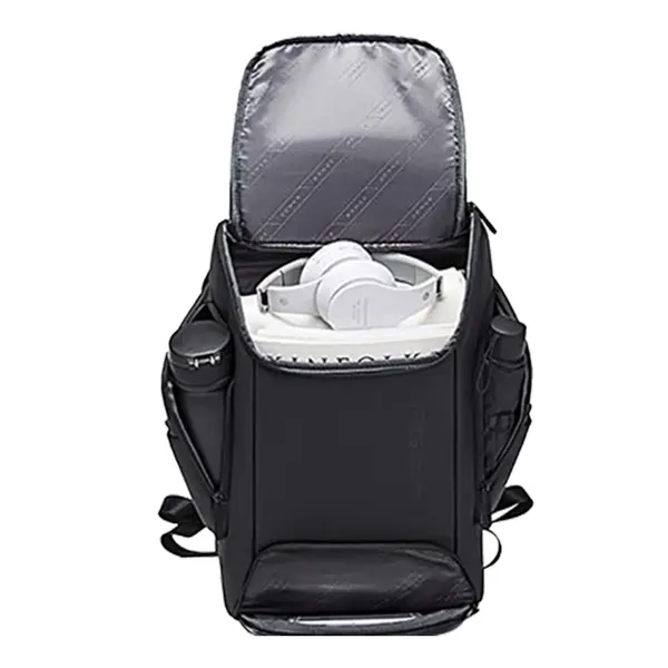 Bange BG-2517 Men Business Waterproof Backpack with USB Port – Color: Black – View 4
