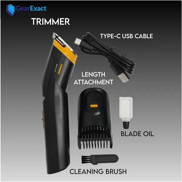 HTC AT-509 Rechargeable Hair and Beard Trimmer for Men – View 5