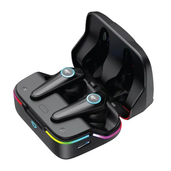 Havit TW952 Pro True Wireless Stereo RGB Gaming Earbuds – Color: Black – View 3