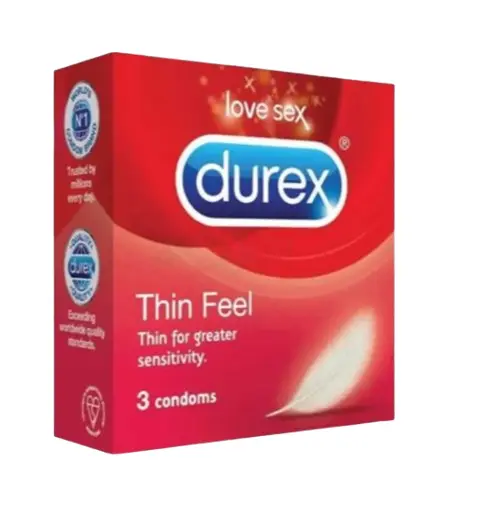 Durex Love Sex Feel Thin Condom 3's Pack – Ultra-Thin – View 2