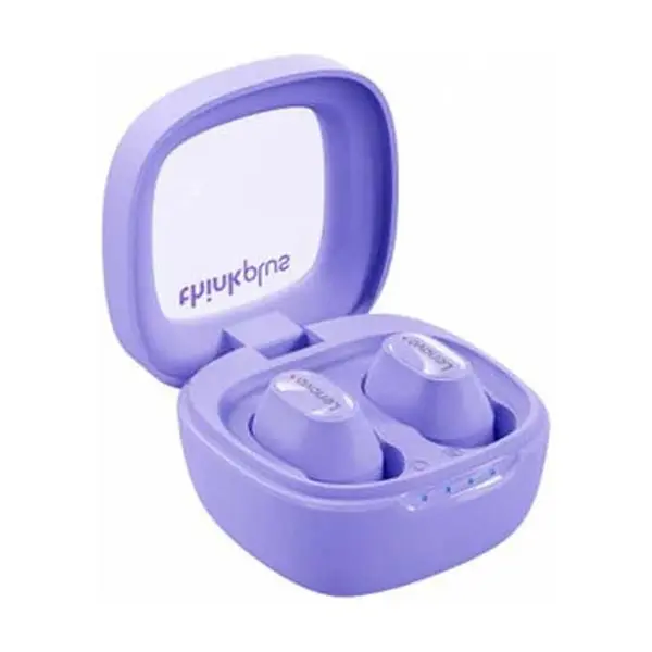 Lenovo Thinkplus XT62 True Wireless Bluetooth Earbuds – Color: Purple – View 1