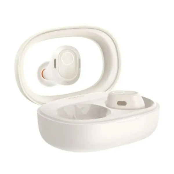 Baseus Bowie WM03 TWS Wireless Earbuds – Color: White – View 2