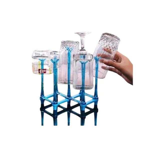 Tree-shaped Cup Rack 7-Tier Multifunctional Kitchen Storage Holder – View 2