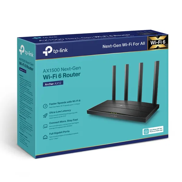 TP-Link Archer AX12 AX1500 Dual-Band WiFi Router – View 4