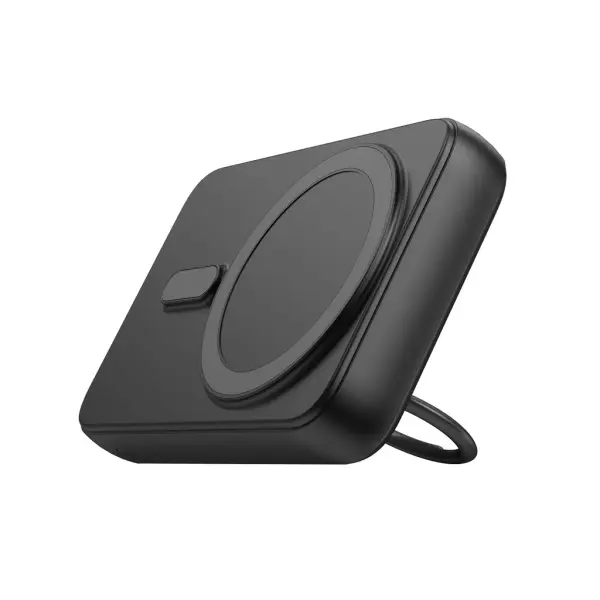 JOYROOM JR-W050 Magnetic Wireless 20W High Capacity Power Bank – Color: Black – View 3