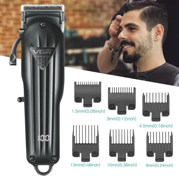 VGR V-282 Professional Hair Clipper Trimmer – View 6
