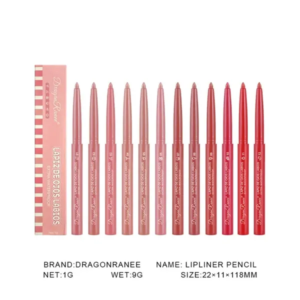 BataBata Dragon Ranee 12 Color Velvet Matte Lip Liner – View 4