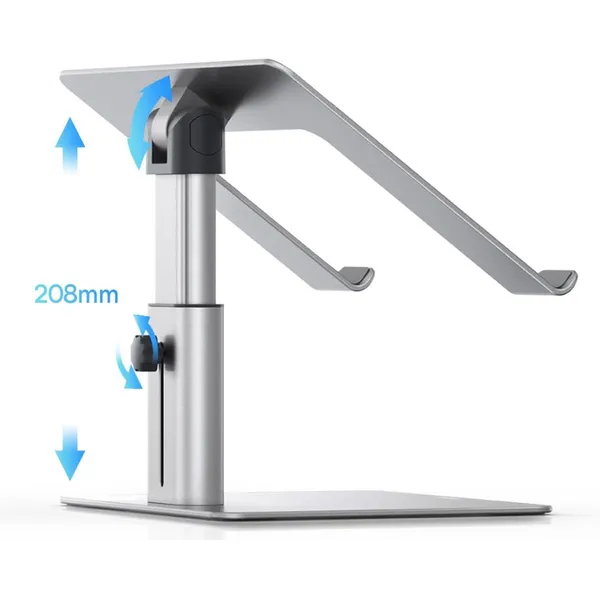 Baseus LUJS000012 Metal Adjustable Laptop Stand – View 3