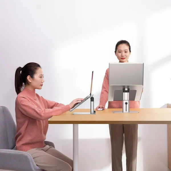 Baseus LUJS000012 Metal Adjustable Laptop Stand – View 4