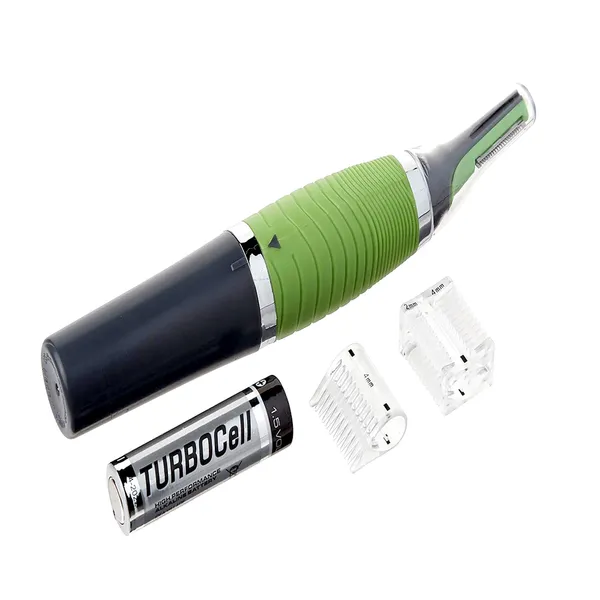 Micro Touch Max Easy to use Hair and Nose Trimmer Black and Green – View 2