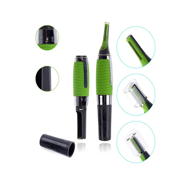 Micro Touch Max Easy to use Hair and Nose Trimmer Black and Green – View 3