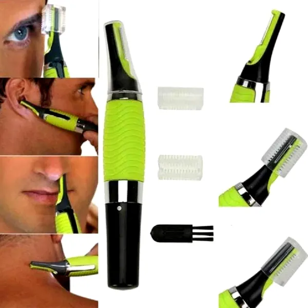 Micro Touch Max Easy to use Hair and Nose Trimmer Black and Green – View 4
