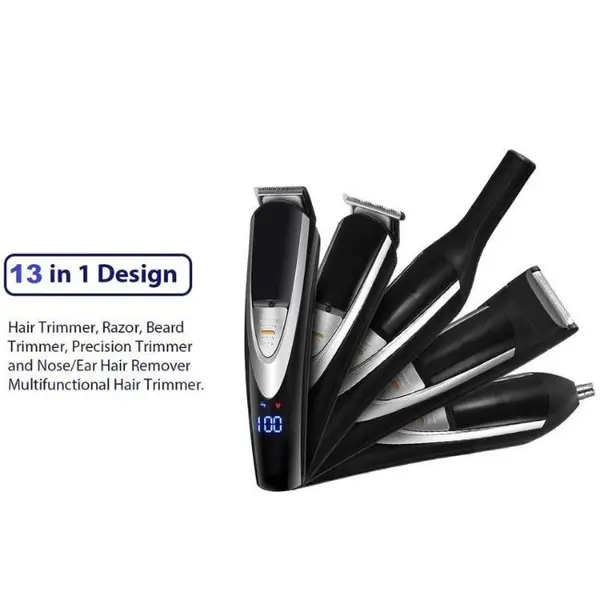 REDIEN RN-8197 13 in 1 Waterproof And LED Display Grooming Kit – View 4