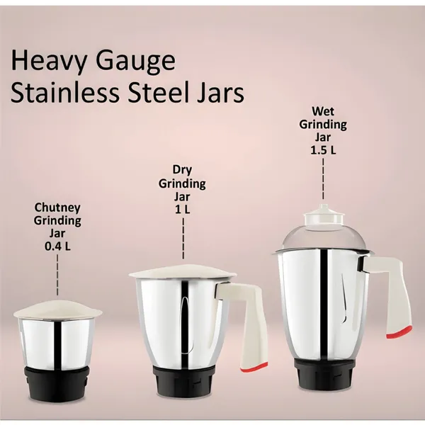 McCoy Super Grind 750W 3 Jars Mixer Grinder – View 4