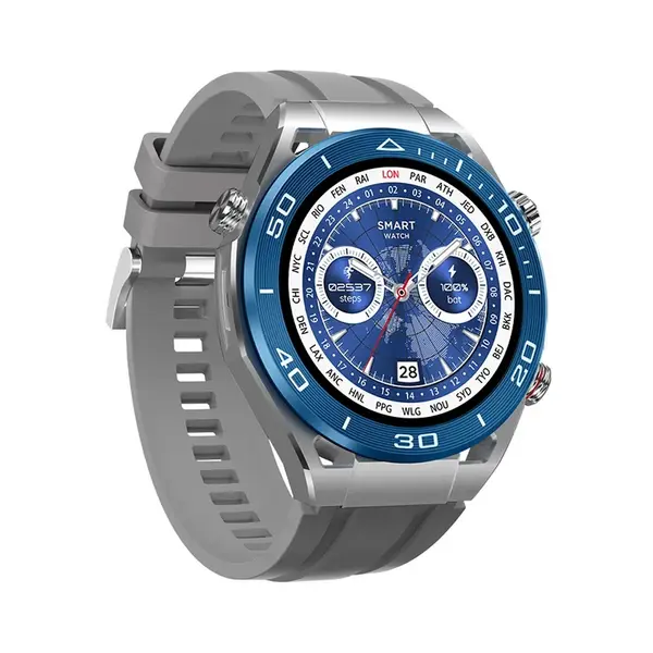Hoco Y16 Sports Bluetooth Calling Smart Watch – Color: Silver – View 1