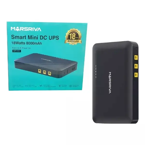 Marsriva KP1 EC 18W 8000mAh Mini DC UPS – View 1