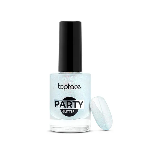 Topface Party Glitter Nail Enamel 103 Light weight Nail Polish – View 1