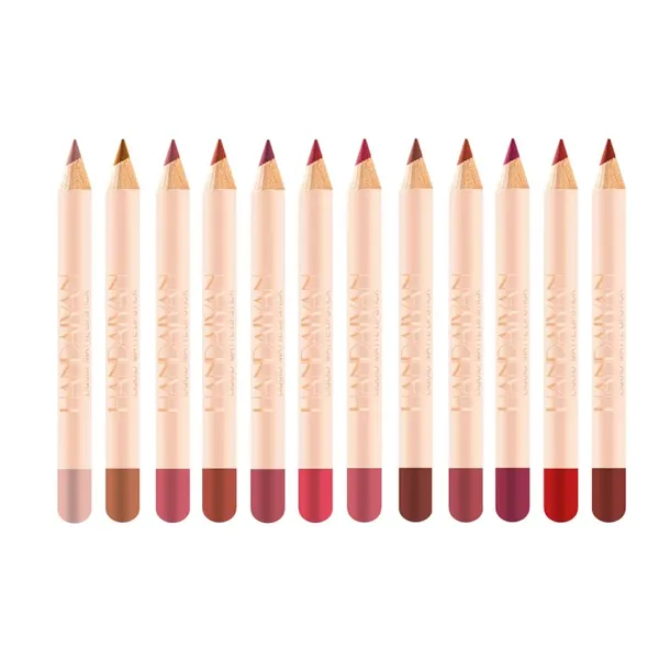HANDAIYAN Long-Lasting Formula Matte Lip Liners Pencil 12pcs – View 2