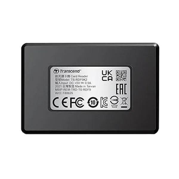 Transcend TS-RDF9K2 USB-3.1 Multi Memory Card Reader – View 3
