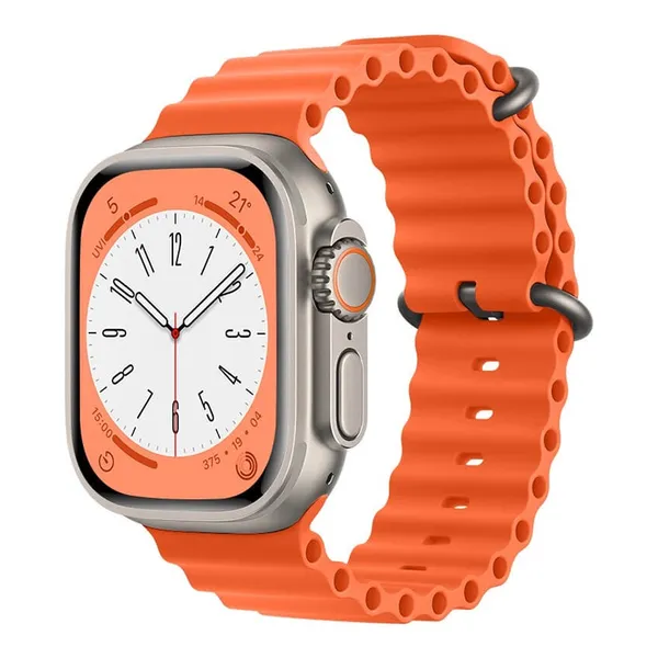 S8 Ultra 4g Waterproof Smartwatch – Color: Orange – View 1
