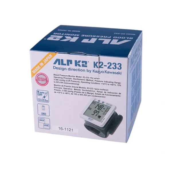 ALPK2 K2-233 Japanese Digital Blood Pressure Monitor BP Machine – View 4