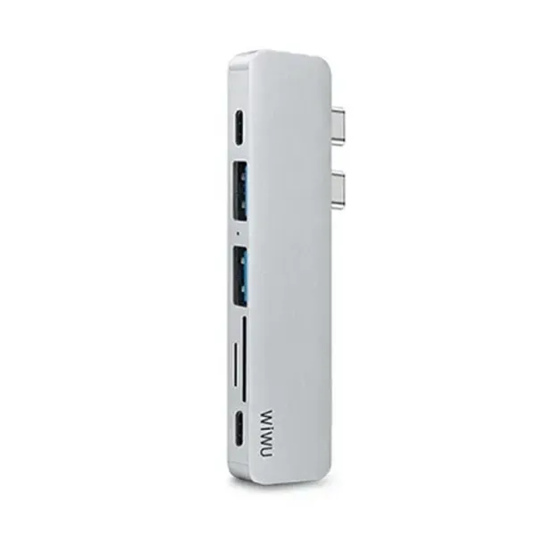 WiWU T8 USB 7-in-1 Type-C Hub Adapter – View 1