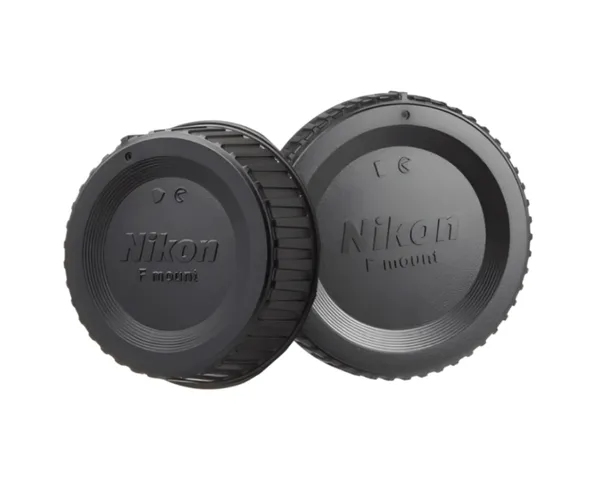 Nikon Camera Body Cap & Lens Rear Cap Set  – View 2