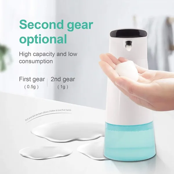 Automatic Touchless Battery Operated Electric Liquid Foam Soap Dispenser 250ml – View 5