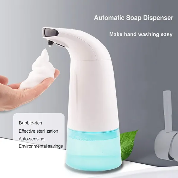 Automatic Touchless Battery Operated Electric Liquid Foam Soap Dispenser 250ml – View 2
