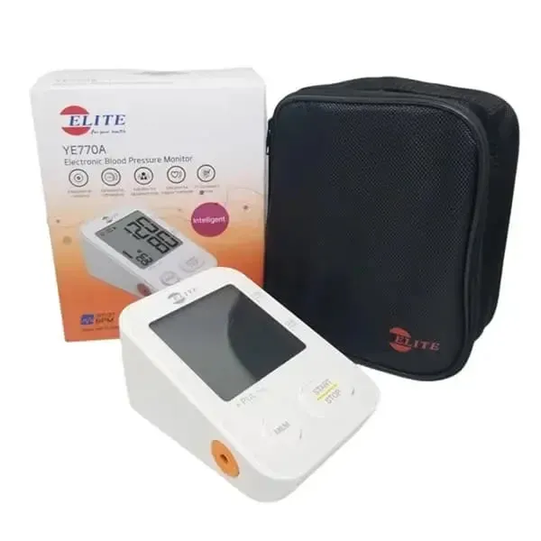 Elite Electronic Automatic Blood Pressure Monitor – View 1