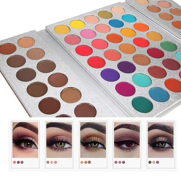 Beauty Glazed Gorgeous Me 63 Colors eyeshadow pallete – View 4