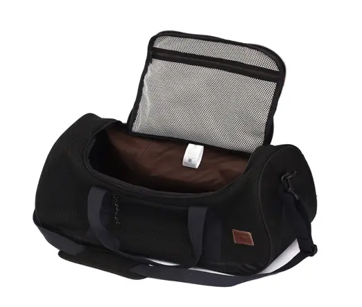 Bili Fabian 30 Liter Waterproof Duffel Gym Bag – Color: Black – View 3