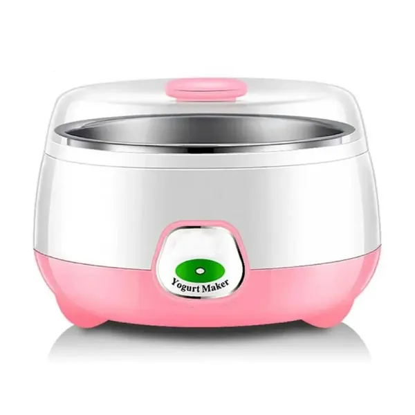 Automatic High-quality Stainless Steel Yogurt Maker 1 Litter – Color: Pink – View 2