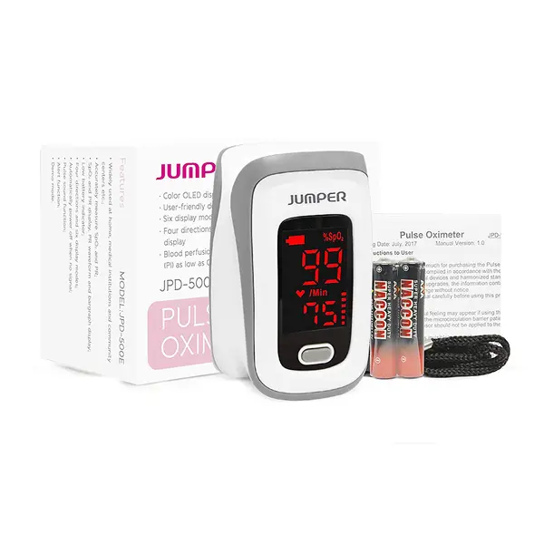 Jumper JPD-500E Portable Pulse Oximeter LED Display – View 3