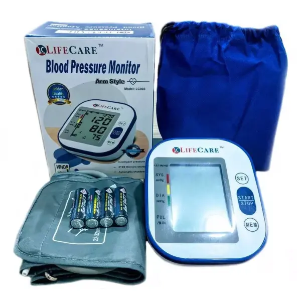 Lifecare LC003 Upper Arm Digital Blood Pressure Monitor – View 2