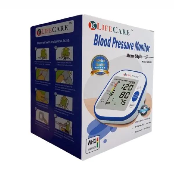 Lifecare LC003 Upper Arm Digital Blood Pressure Monitor – View 4