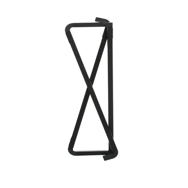 Aluminum Alloy Adjustable and Foldable Air-Ventilated Laptop Stand – Color: Black – View 3