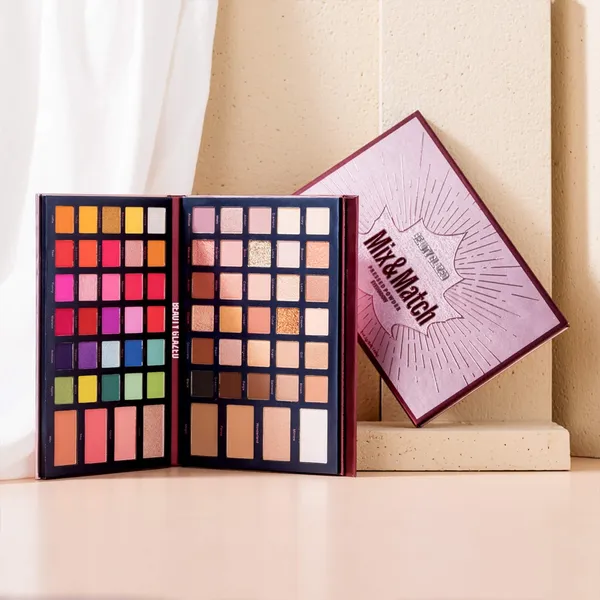 Beauty Glazed Mix & Match 68 Colors Eyeshadow Palette – View 4