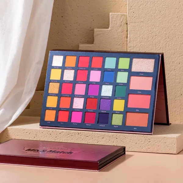 Beauty Glazed Mix & Match 68 Colors Eyeshadow Palette – View 5