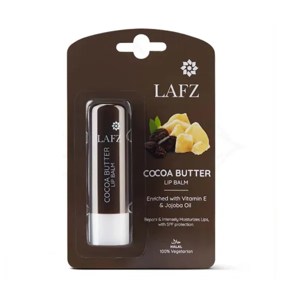 LAFZ Halal Coconut Oil Lips & Jojoba Oil Lip Balm Cocoa Butter – View 5