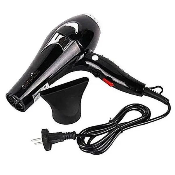 Gemei GM-1705 Professional AC Motor 1800W Hair Dryer  – Color: Black – View 2