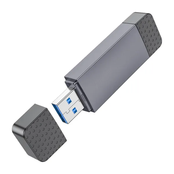 Hoco HB45 Spirit Single Mode Type-C 2.0 Card Reader – View 3