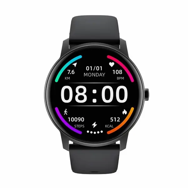 Riversong Motive 3C SW31 IP68 Water Resistance Smartwatch – Color: Black – View 2
