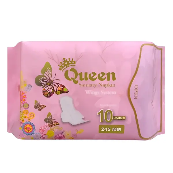 Queen Ultra Thin Wing System Sanitary Napkin – View 1