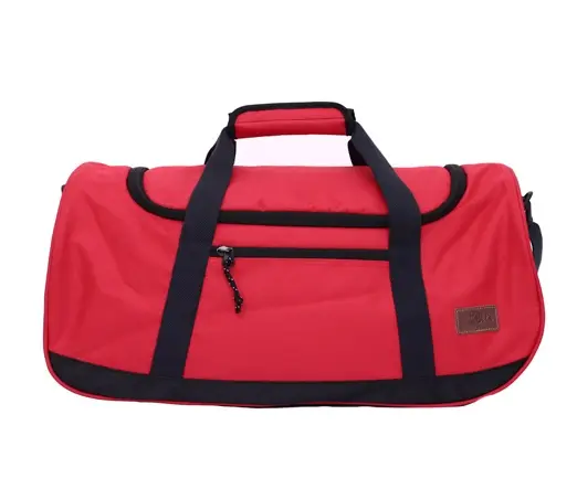 Bili Fabian 30 Liter Waterproof Duffel Gym Bag – Color: Red – View 3