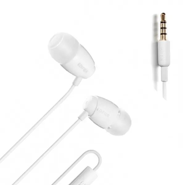 Edifier P210 In-Ear 3.5mm Wired Earphone – Color: White – View 2