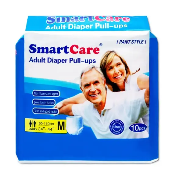 SmartCare Adult Diaper Pull-ups Pant Style – Size: M, Quantity: 10 pcs – View 2