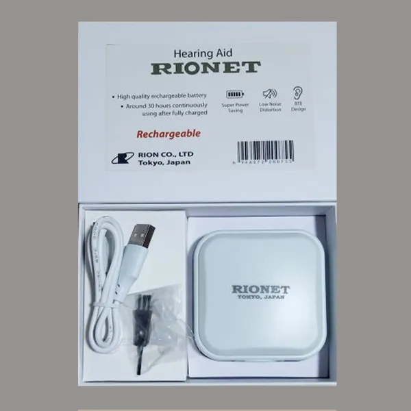 Rionet Digital Sounds Rechargeable Hearing Aid – View 4