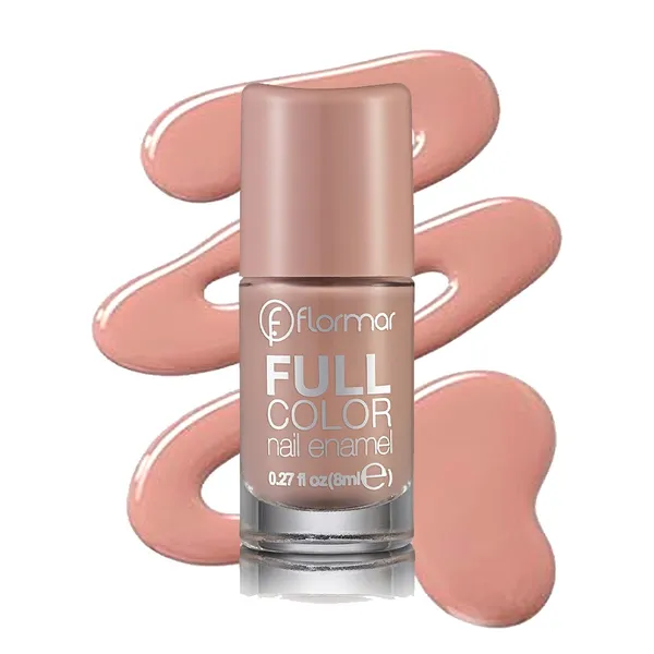 Flormar FC46 Full Color Nail Enamel Rose Pumps Nail Polish – View 1