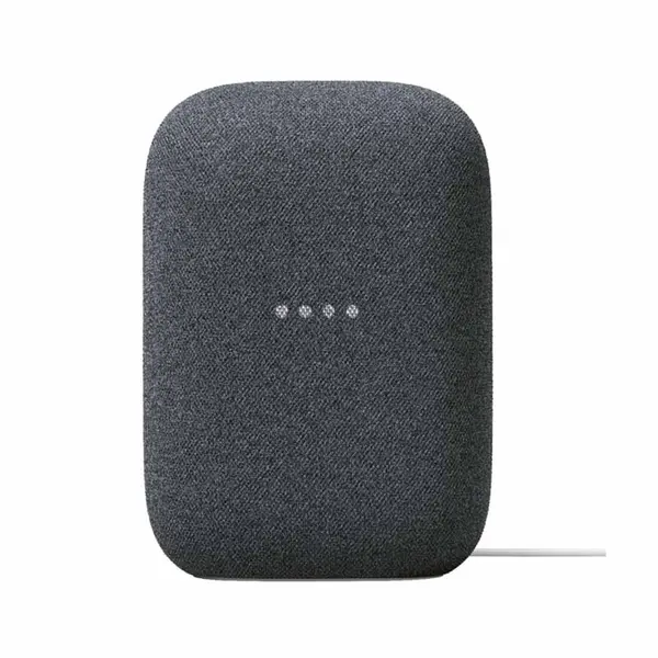 Google Nest Audio Voice Assistant Smart Speaker – Color: Black – View 2